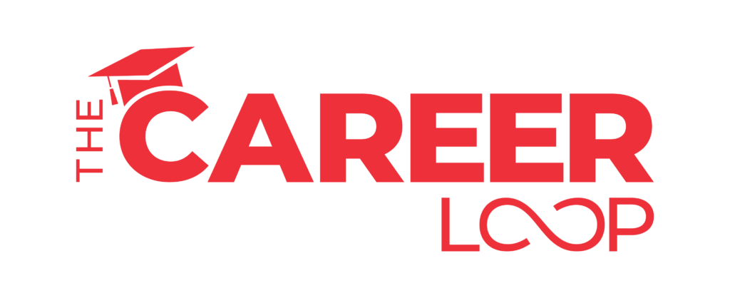 The Career Loop Logo Red